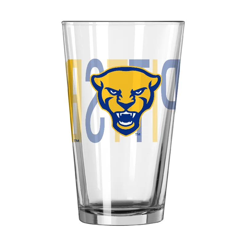 College Team Mug-Pittsburgh 16oz Overtime Pint Glass