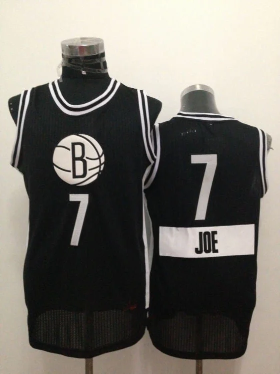 Basketball Jersey For Winter Basketball-Nets 7 Joe Johnson Black 2014-15 Christmas Day Swingman Basketball Jerseys