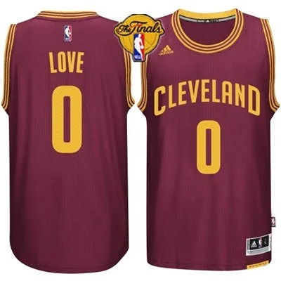 Basketball Jersey For Youth Teams-Cavaliers 0 Love Red 2015 Finals New Rev 30 Basketball Jersey