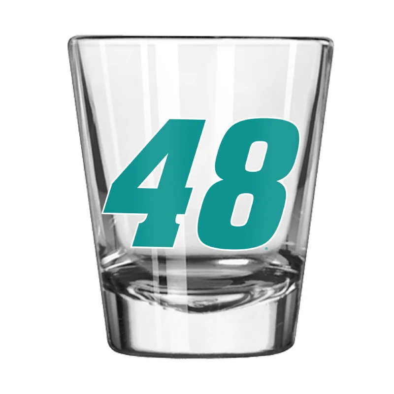 Team Mug For Charity Events-Alex Bowman 2oz Gameday Shot Glass