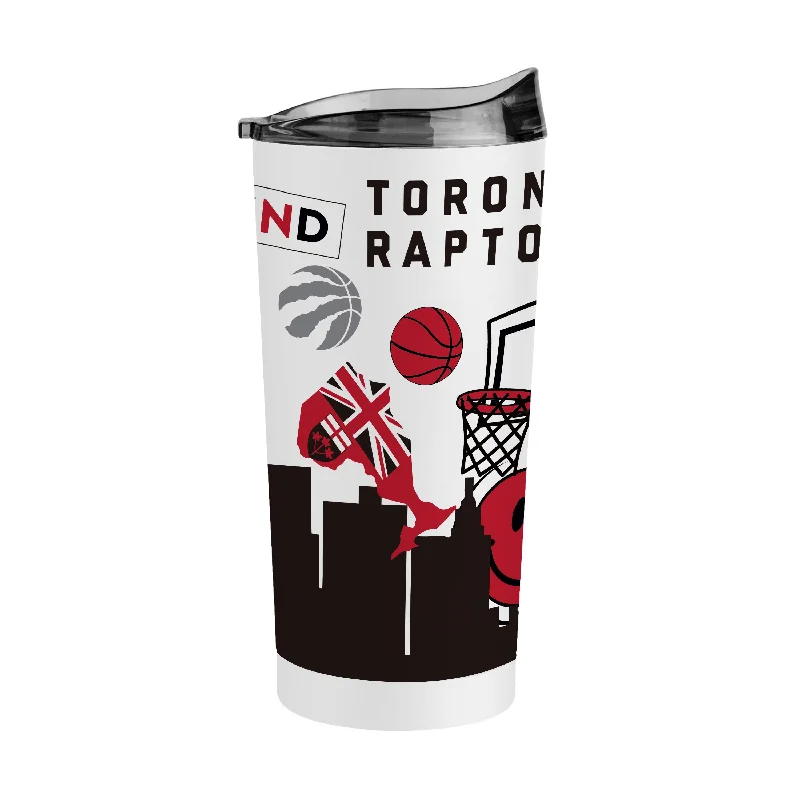 Team Mug For Coffee Lovers-Toronto Raptors 20oz Native Powder Coat Tumbler