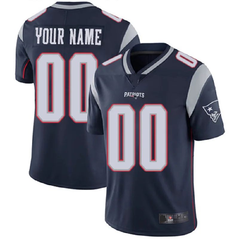 Adult Rugby Jersey-Custom NE.Patriots  Navy Vapor Untouchable Player Limited Jersey Stitched American Football Jerseys