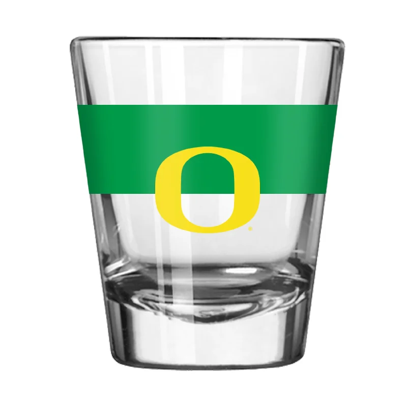 Reusable Team Mug-Oregon 2oz Colorblock Shot Glass