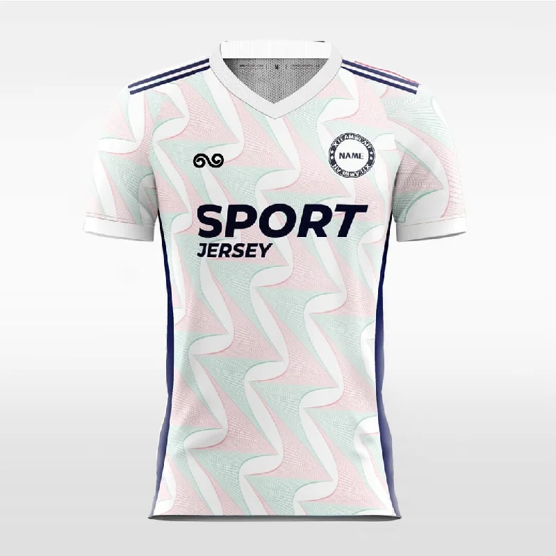 Football Jersey For Sale Discount-Flow - Custom Soccer Jersey for Men White Sublimated