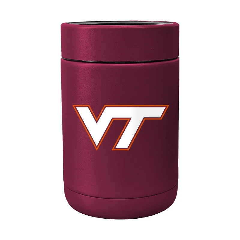 Team Mug With World Cup Logo-Virginia Tech Flipside Powder Coat Coolie