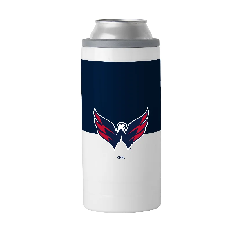 Youth Team Mug-Washington Capitals Colorblock 12oz Slim Can Coolie