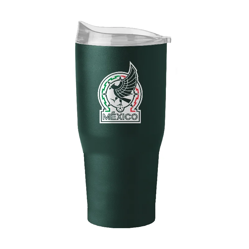 Team Mug For Protein Shakes-Mexican National Men's Soccer 30oz Gameday Powder Coat Tumbler