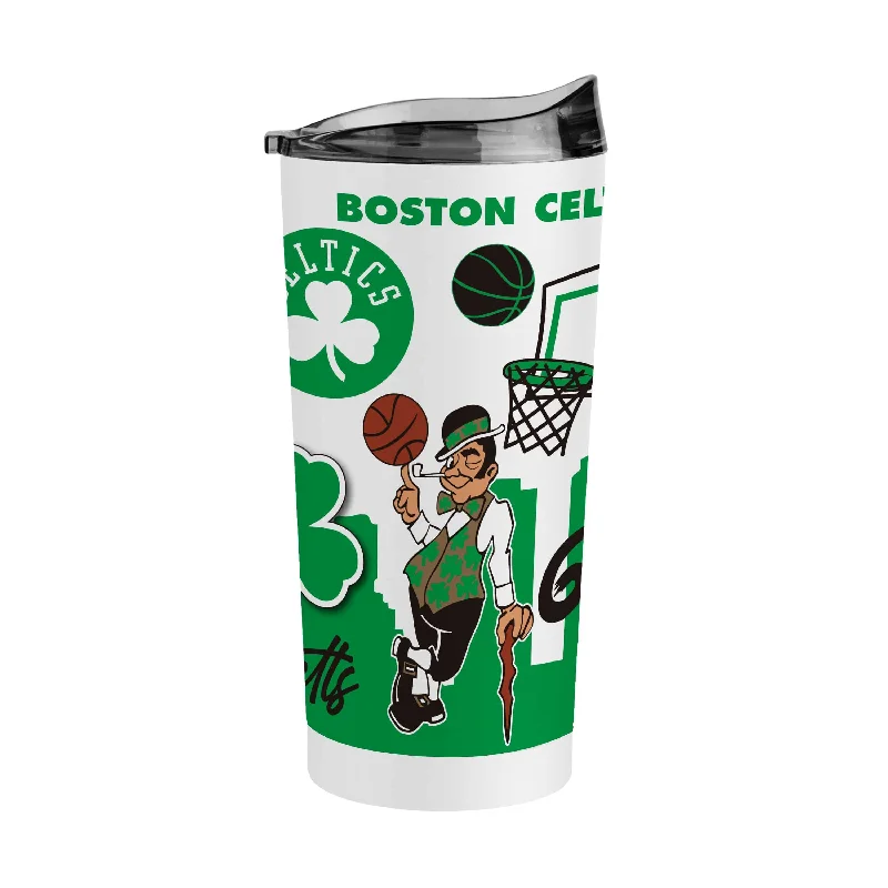 Team Mug For Christmas-Boston Celtics 20oz Native Powder Coat Tumbler