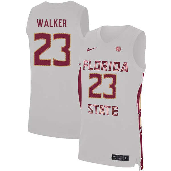 Basketball Jersey With Unique Features-Florida State Seminoles 23 M.J. Walker White Basketball College Basketball Jersey.jpeg