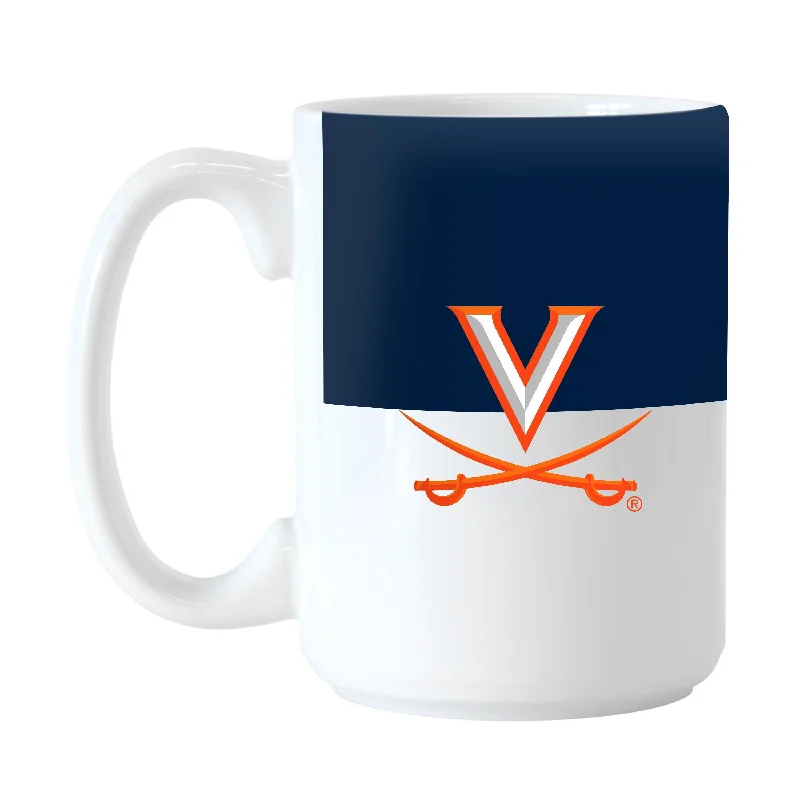 Team Mug For Graduation-Virginia 15oz Colorblock Sublimated Mug