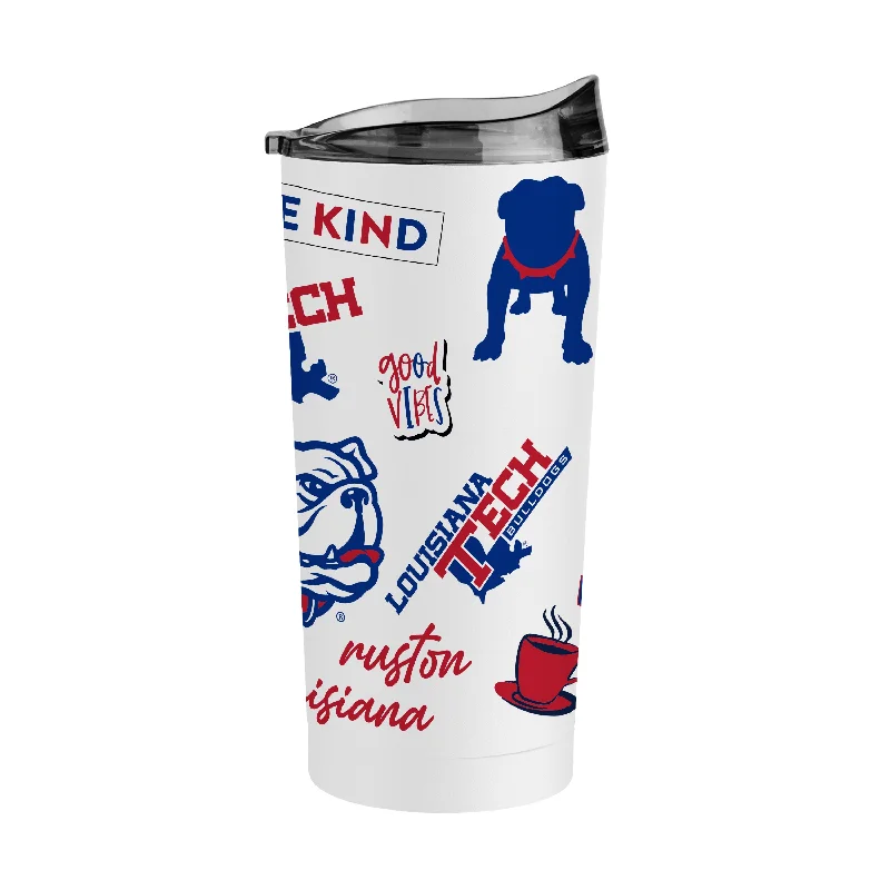 Team Mug For Retirement-Louisiana Tech 20oz Native Powder Coat Tumbler