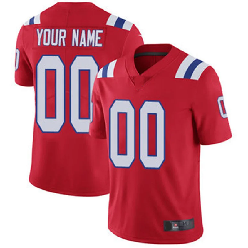 Rugby Jersey For Beach Rugby-Custom NE.Patriots  Red Vapor Untouchable Player Limited Jersey Stitched American Football Jerseys