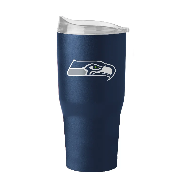 Team Mug For Energy Drinks-Seattle Seahawks 30oz Gameday Powder Coat Tumbler