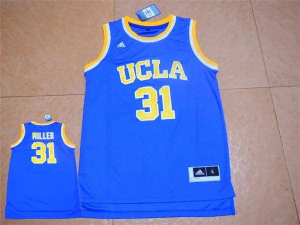 Basketball Jersey With Sublimation Printing-UCLA Bruins 31 Reggie Miller Blue Basketball Basketball Jersey