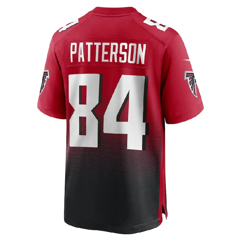 Custom Rugby Jersey-A.Falcons #84 Cordarrelle Patterson Red Alternate Game Jersey Stitched American Football Jerseys