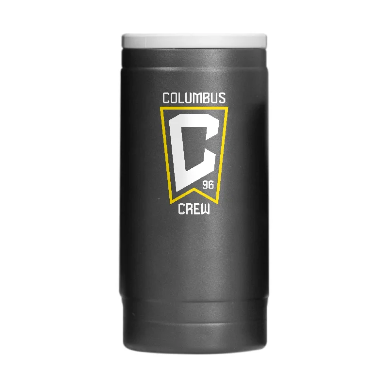 Team Mug With Hockey Sticks-Columbus Crew 12oz Flipside Powder Coat Slim Can Coolie