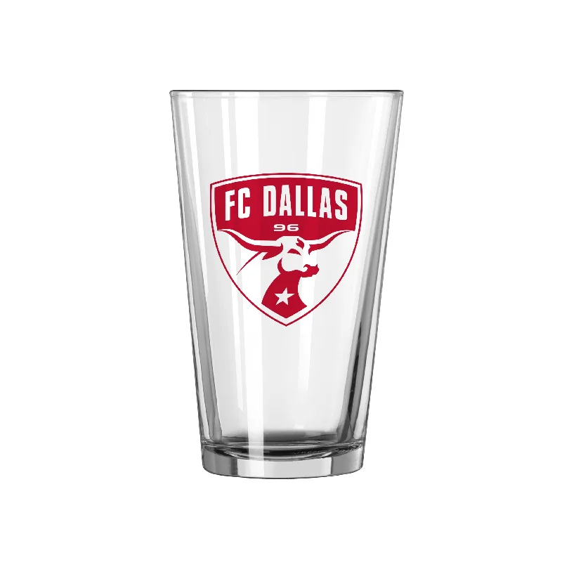 Engraved Team Mug-FC Dallas 16oz Gameday Pint Glass