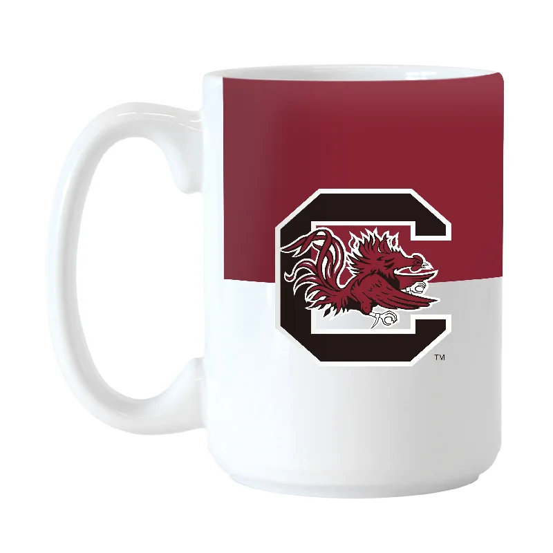 Double-Walled Team Mug-South Carolina 15oz Colorblock Sublimated Mug