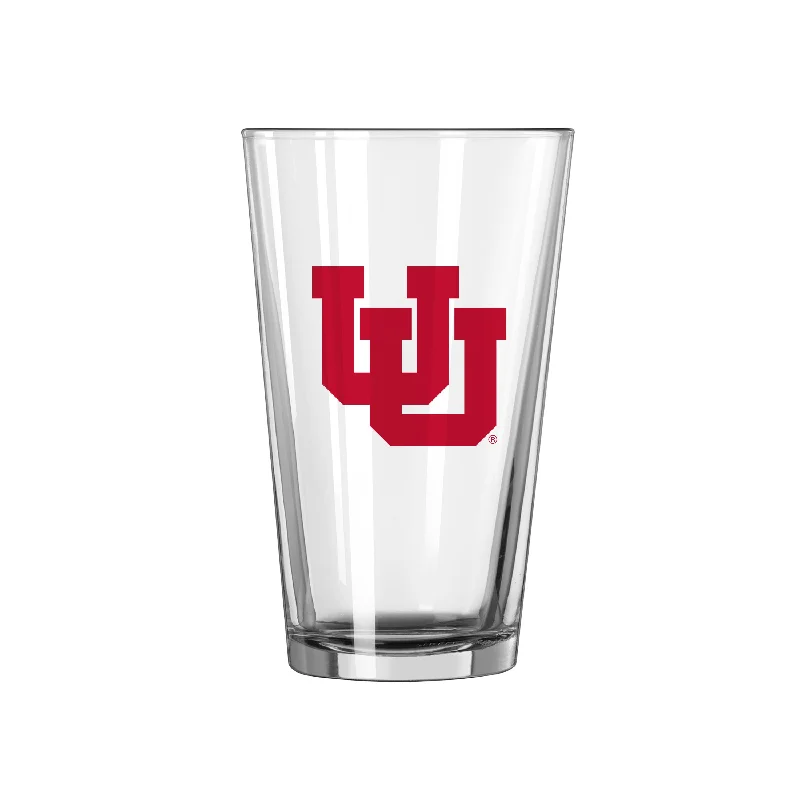 University Team Mug-Utah 16oz Gameday Pint Glass