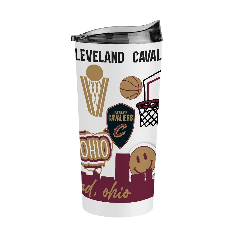 Team Mug For Holidays-Cleveland Cavaliers 20oz Native Powder Coat Tumbler