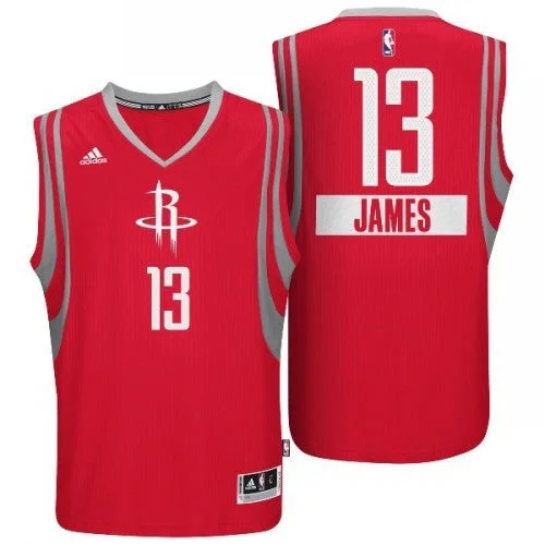 Basketball Jersey With Large Color Blocks-Rockets 13 James Harden Red 2014-15 Christmas Day Swingman Basketball Jerseys