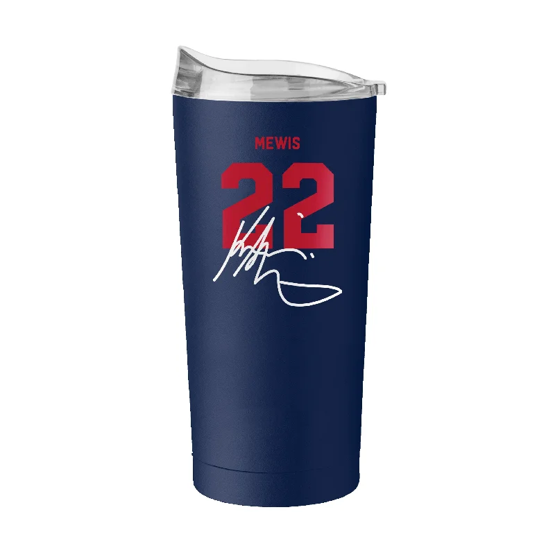 Team Mug With Hidden Message-US Womens Soccer Kristie Mewis 20oz Powder Coat Tumbler