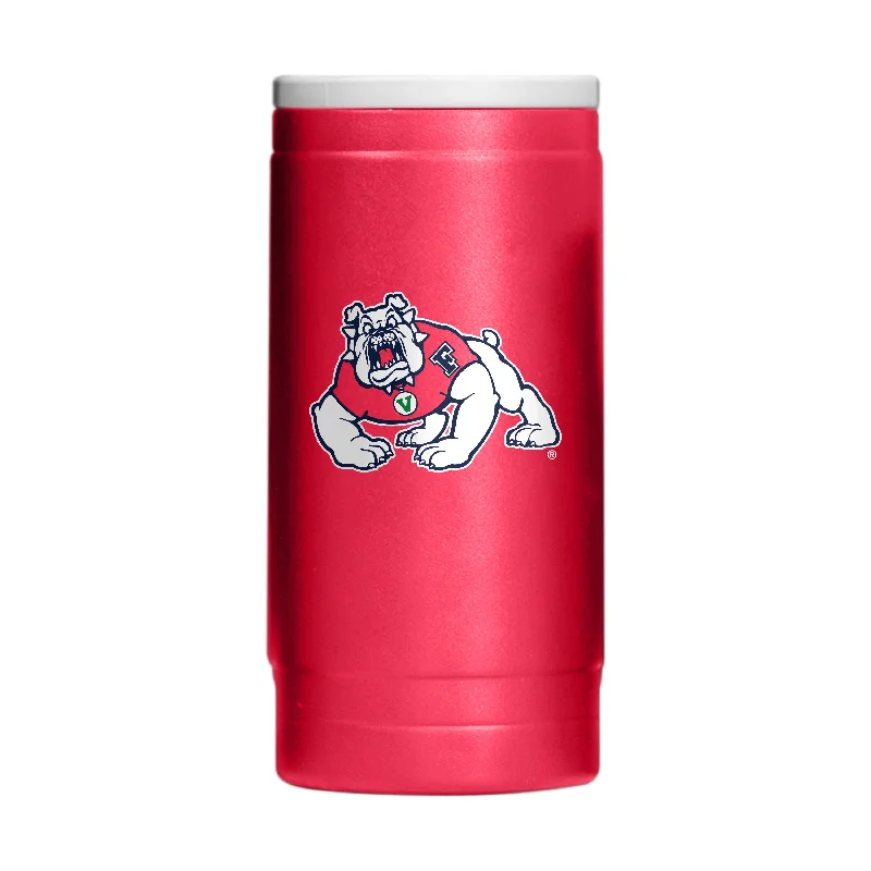 Amateur Team Mug-Fresno State 12oz Flipside Powder Coat Slim Can Coolie