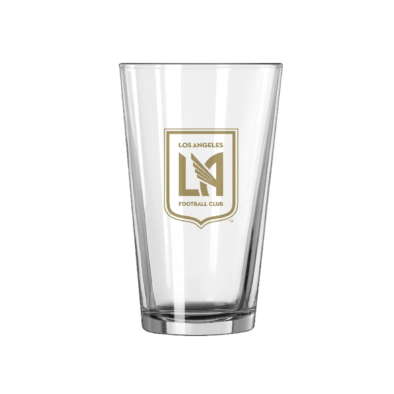 Team Mug With City Skyline-Los Angeles FC 16oz Gameday Pint Glass