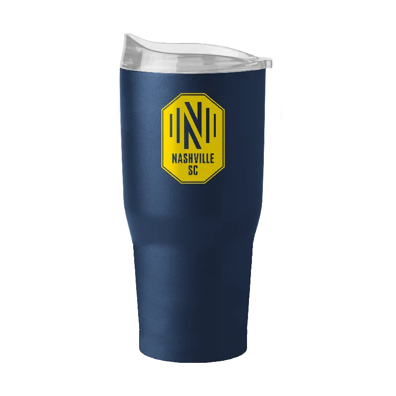 Team Mug With Rose Gold Finish-Nashville SC 30oz Flipside Powder Coat Tumbler