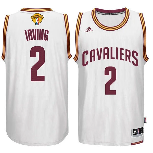 Basketball Jersey For Charity Events-Cavaliers 2 Kyrie Irving White 2016 Finals Swingman Basketball Jersey