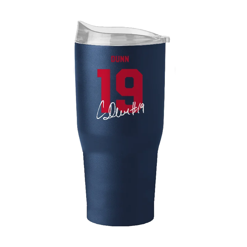 Team Mug For Raffles-US Womens Soccer Crystal Dunn 30oz Powder Coat Tumbler