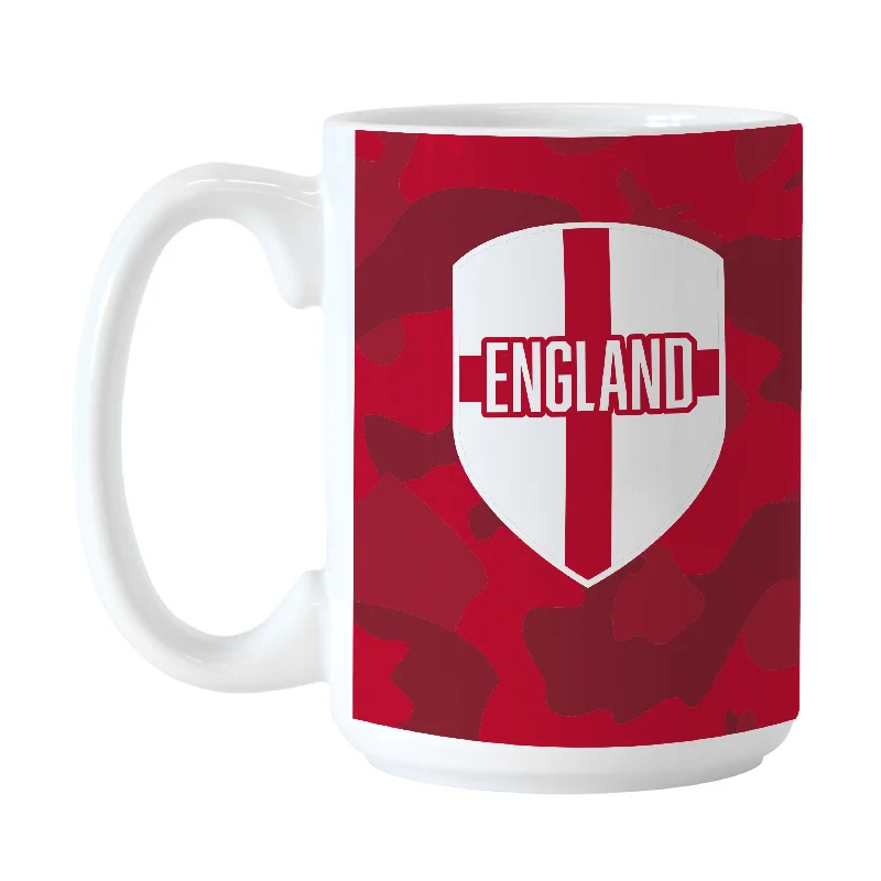 Team Mug For Graduation-England 15oz Camo Sublimated Mug