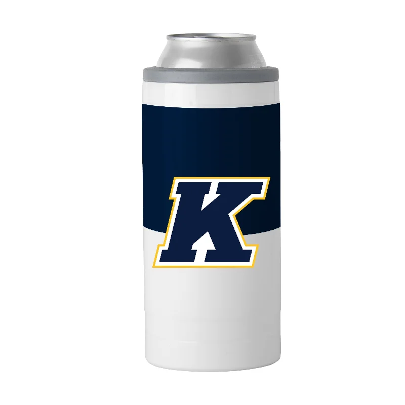 Team Mug For Game Day-Kent State 12oz Colorblock Slim Can Coolie