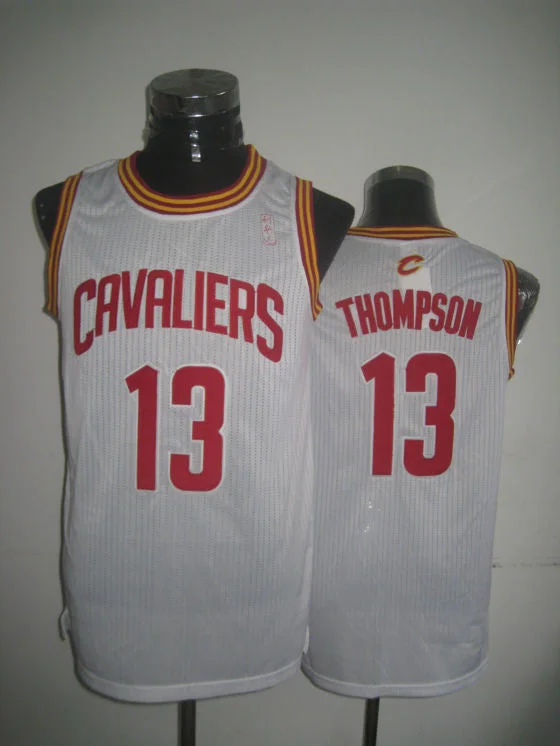 Basketball Jersey For Training-Cavaliers 13 Thompson White New Revolution 30 Basketball Jerseys