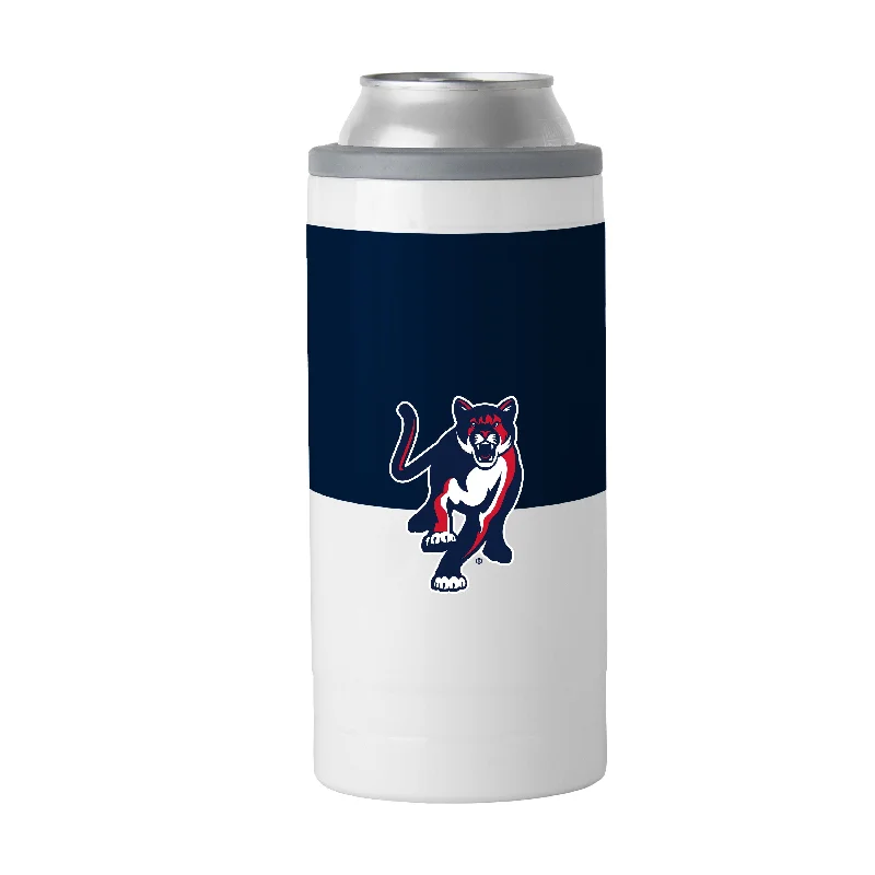 Women’s Team Mug-Columbus State University 12oz Colorblock Slim Can Coolie