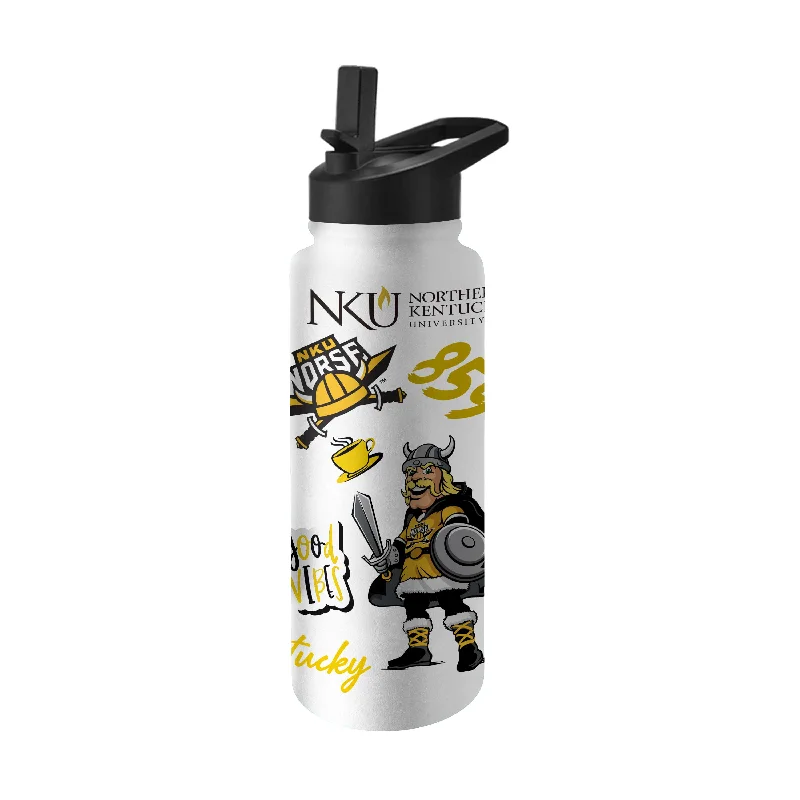 Team Mug For Stadiums-Northern Kentucky 34oz Native Quencher Bottle