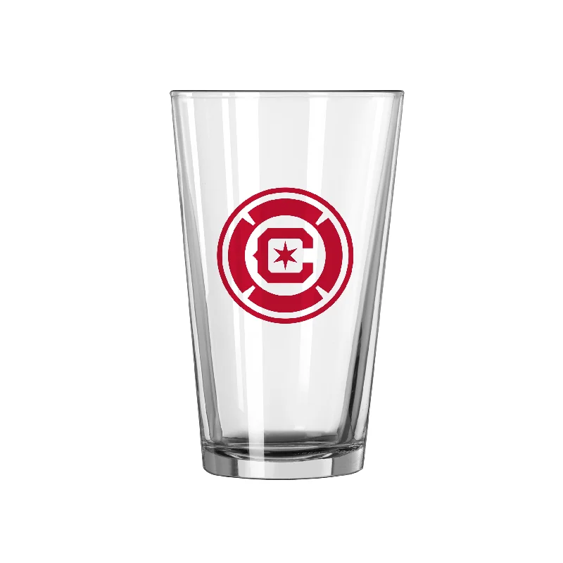 Retro Team Mug-Chicago Fire 16oz Gameday Pint Glass