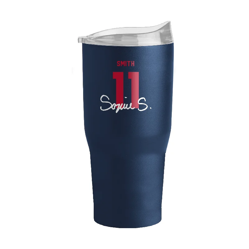 Team Mug For Clubhouses-US Womens Soccer Sophia Smith 30oz Powder Coat Tumbler