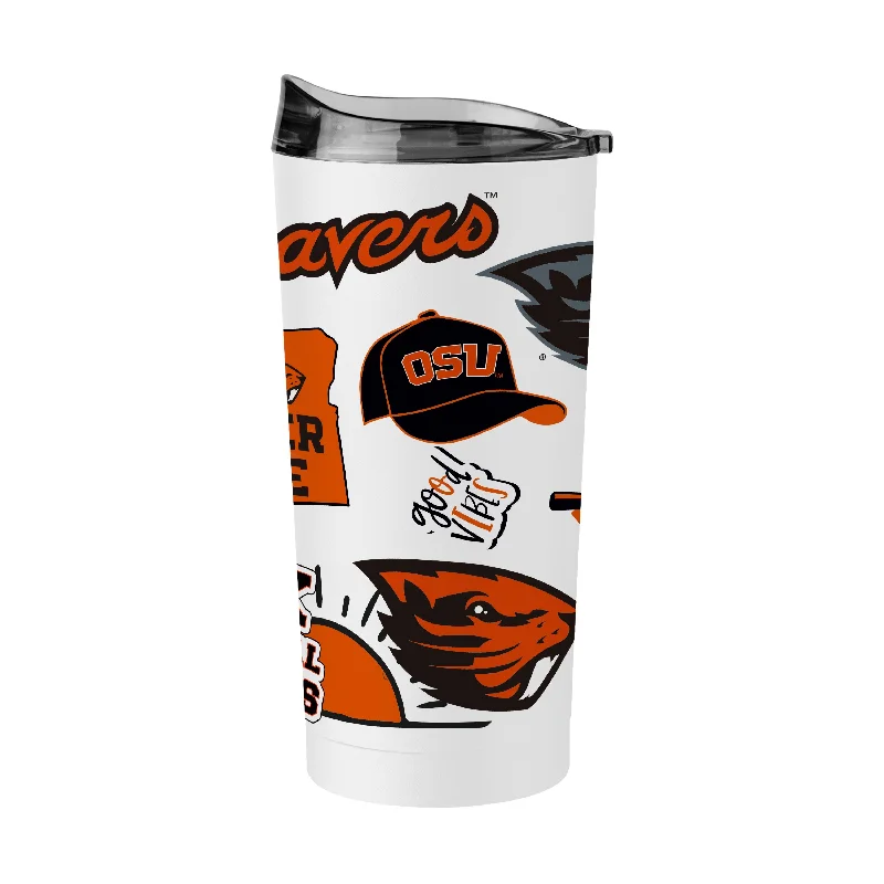 Team Mug For Graduation-Oregon State Baseball 20oz Native Powder Coat Tumbler