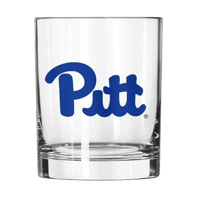 Team Mug With Funny Design-Pittsburgh 14oz Gameday Rocks Glass