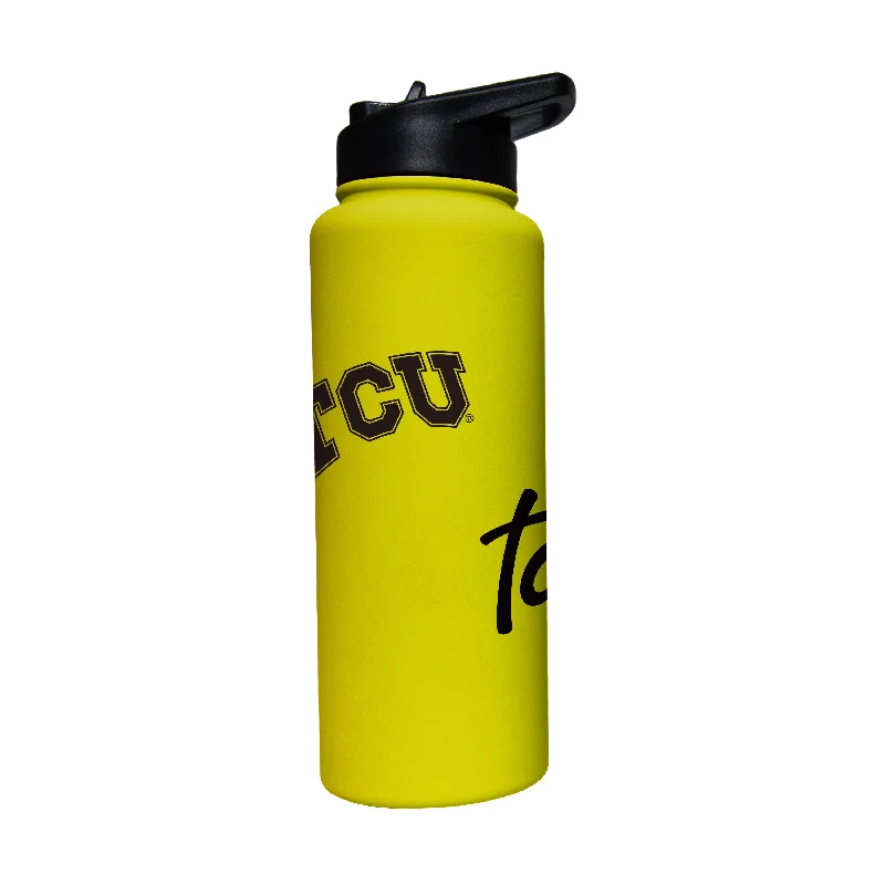 Team Mug For Training-TCU 34oz Cru Bold Soft Touch Quencher