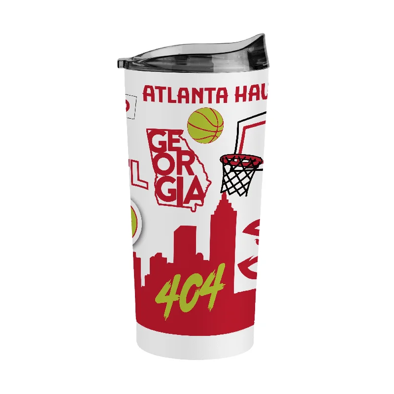 Team Mug For Thanksgiving-Atlanta Hawks 20oz Native Powder Coat Tumbler