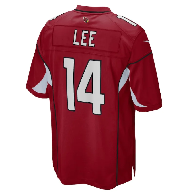 Rugby Jersey For Cold Weather-A.Cardinal #14 Andy Lee Cardinal Game Player Jersey Stitched American Football Jerseys