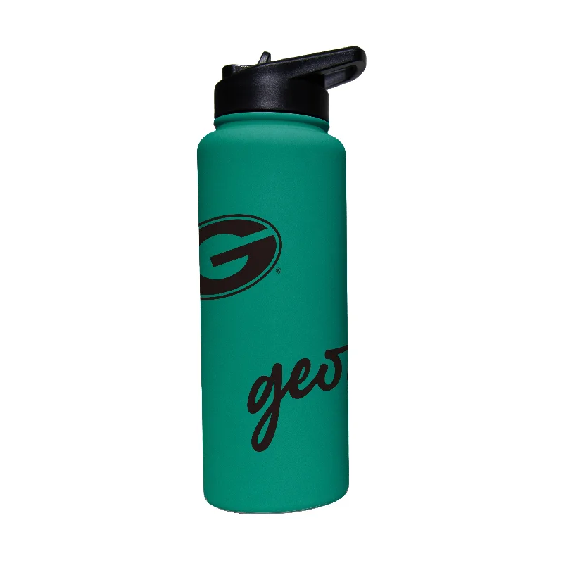 Team Mug For Game Day-Georgia 34oz Optic Bold Soft Touch Quencher