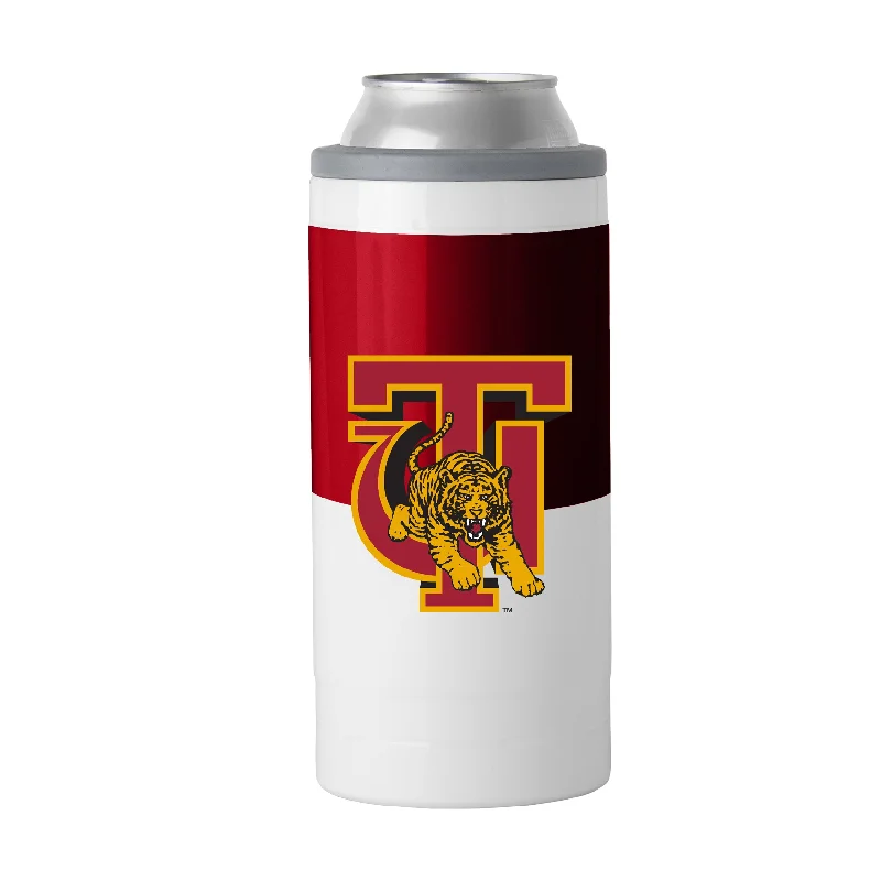 Team Mug For Training-Tuskegee 12oz Colorblock Slim Can Coolie