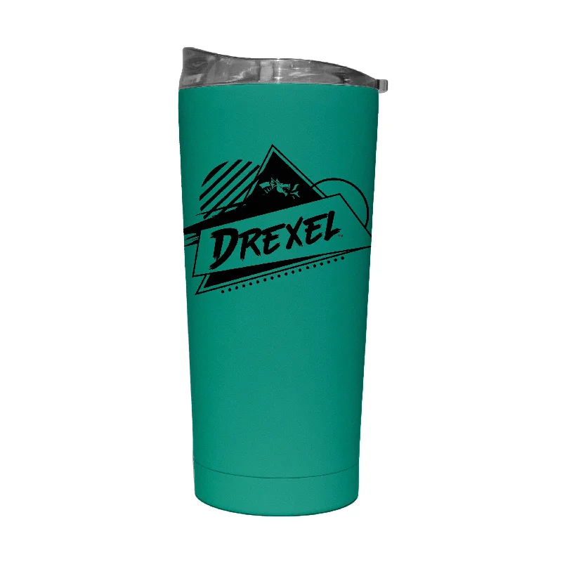 Team Mug For Tournaments-Drexel 20oz Optic Rad Soft Touch Tumbler