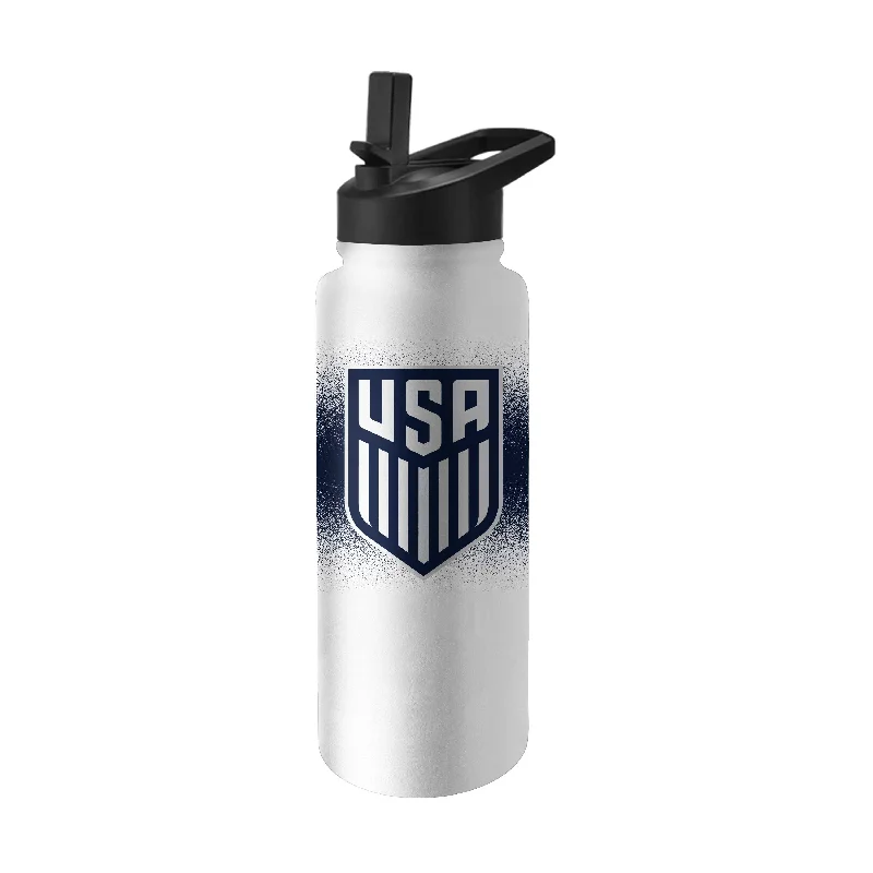 Team Mug For Anniversaries-US Mens Soccer 34oz Spray Quencher Bottle