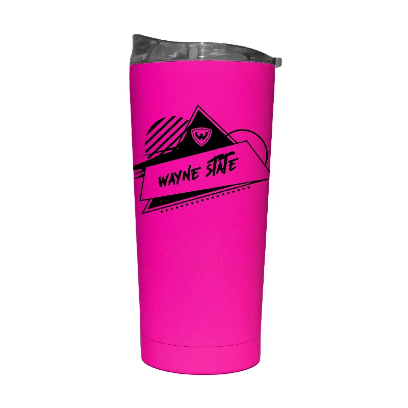 Team Mug For Pre-Game-Wayne State 20oz Electric Rad Soft Touch Tumbler