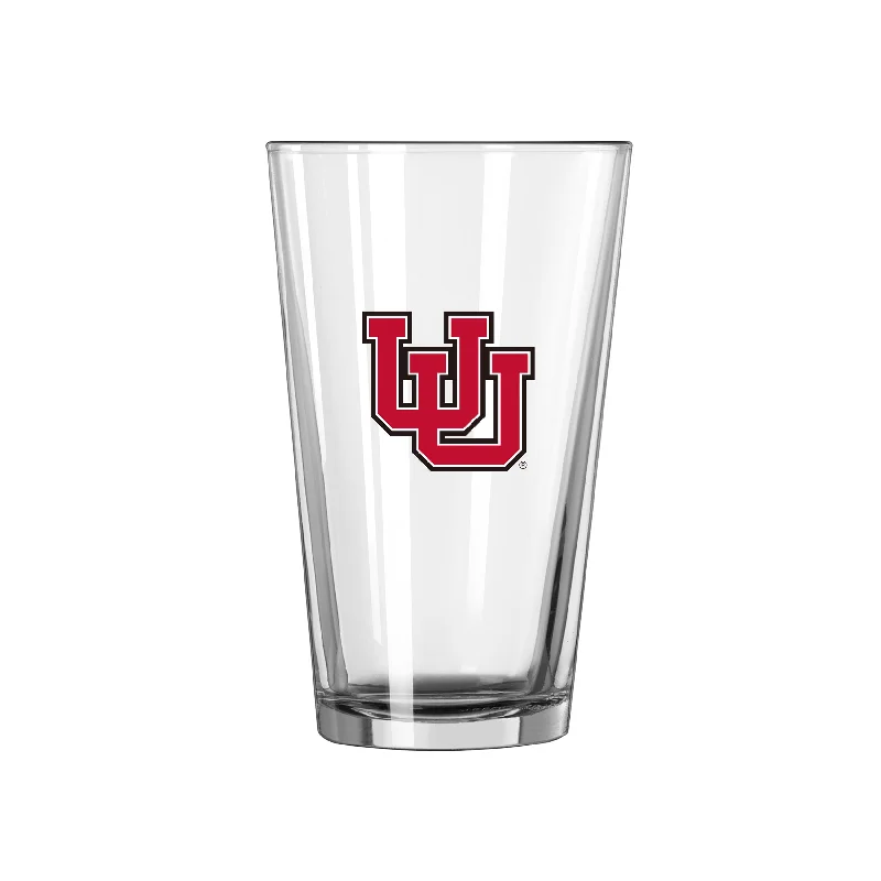 High School Team Mug-Utah 16oz Logo Pint Glass