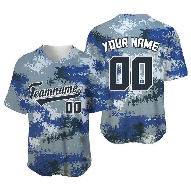 Football Jersey With Special Edition Design-Basketball Jersey With Custom Print-Baseball Jersey With Sports Icons-Camo Baseball Jersey Shirts Mens Sublimation Blanks Custom Team/Name T-Shirt Sport Uniform Hombre Sportwear